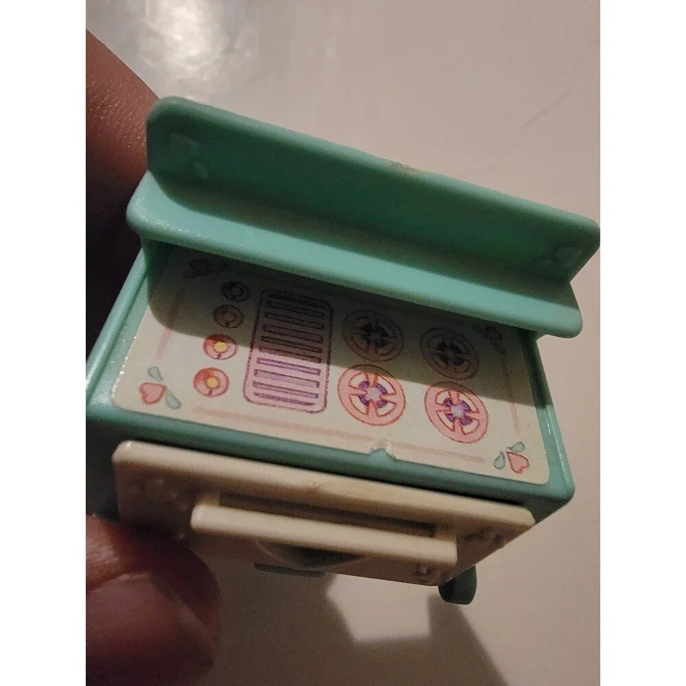 Fisher Price Precious Places Replacement Piece 80s Vintage Doll House Stove